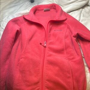 Columbia Red Fleece Jacket